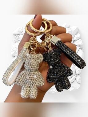 Beary Bling Key-Rings (MultipleColors)